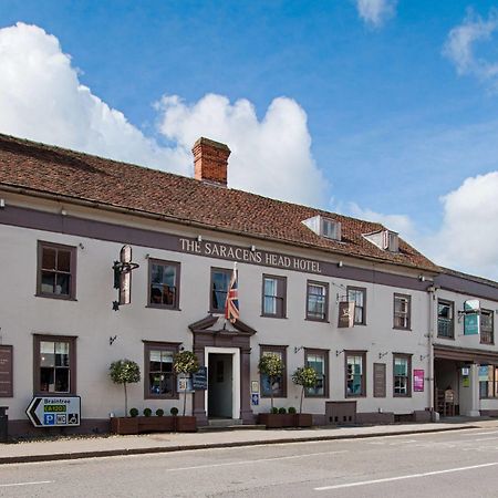 The Saracens Head Hotel Great Dunmow Exteriér fotografie
